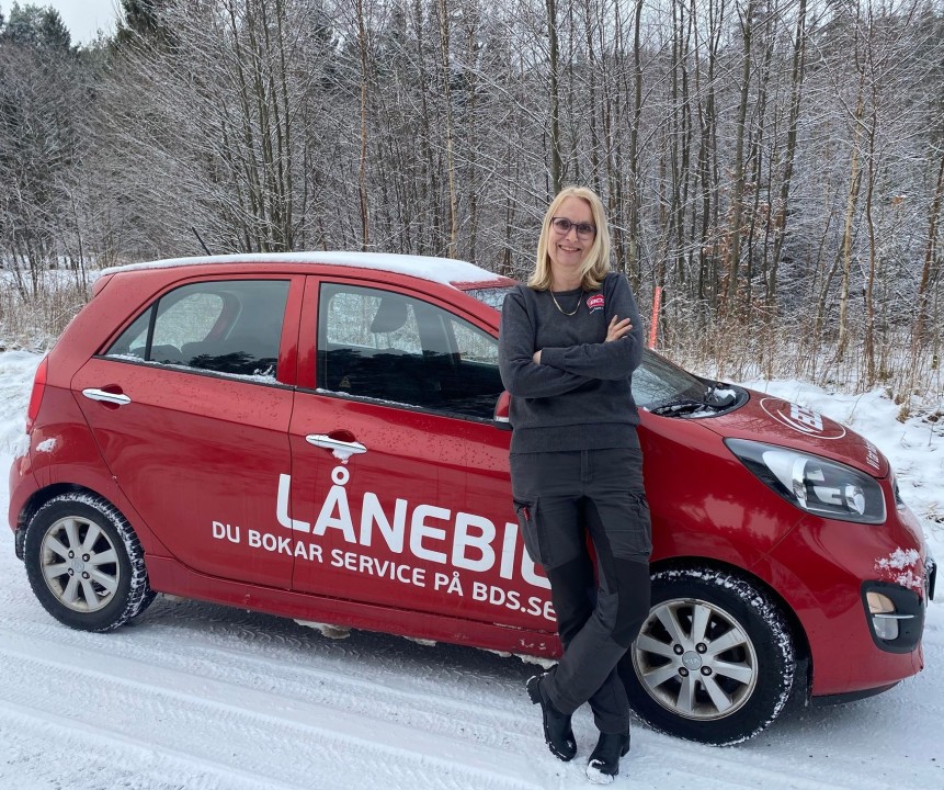 Mitsubishi verkstad Henån. Boka lånebil om du behöver det.